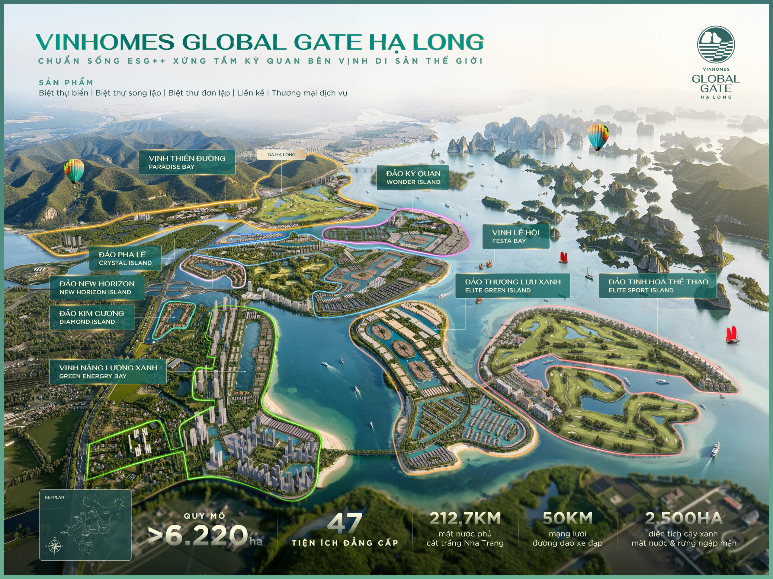 Siêu đô thị biển Vinhomes Global Gate Hạ Long
